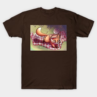 Red fox stealing a picnic T-Shirt